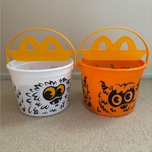 McDonald’s halloween happy meal buckets
